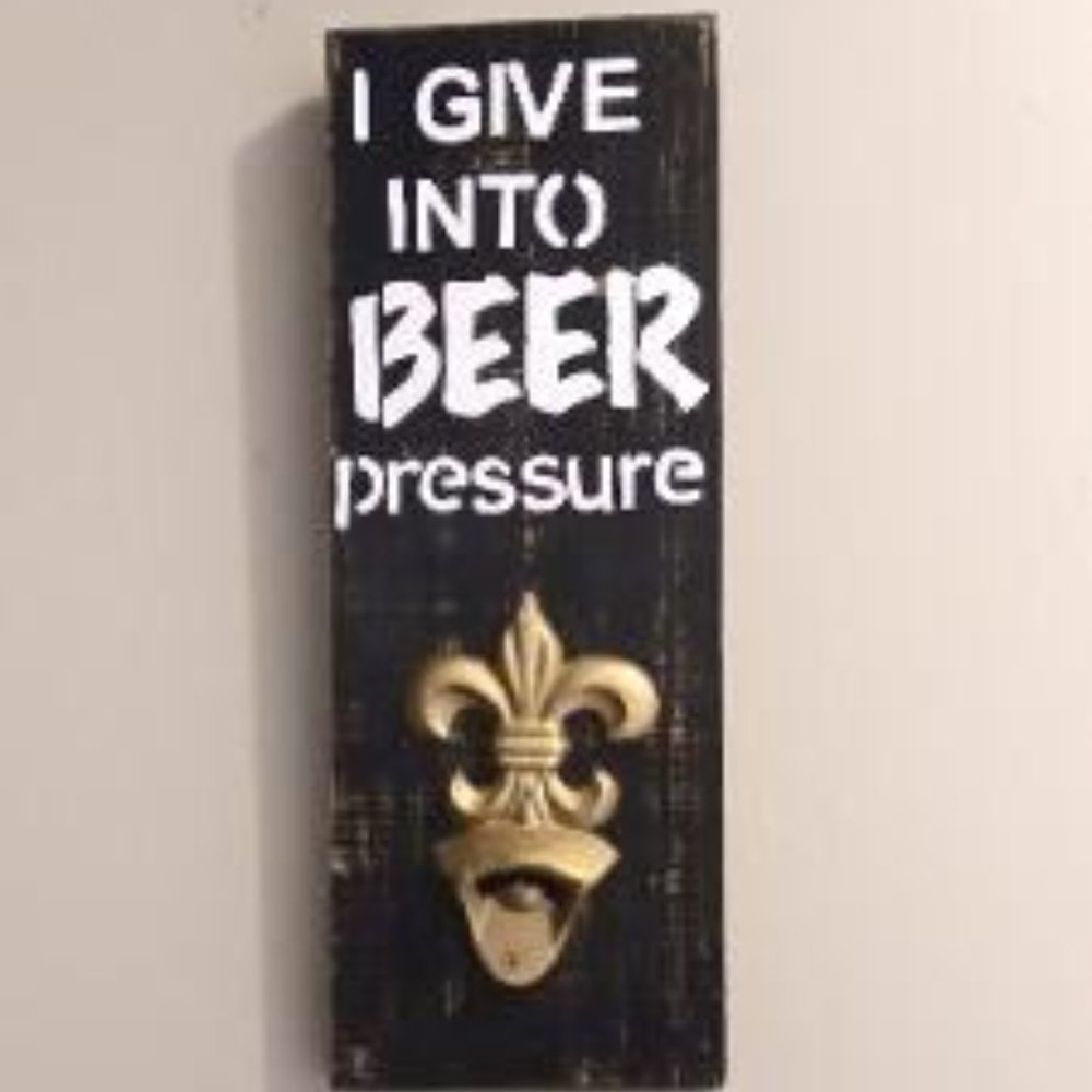 Beer Bottle Opener Wall Plaque - Picture 2 of 4